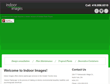 Tablet Screenshot of indoorimages.com